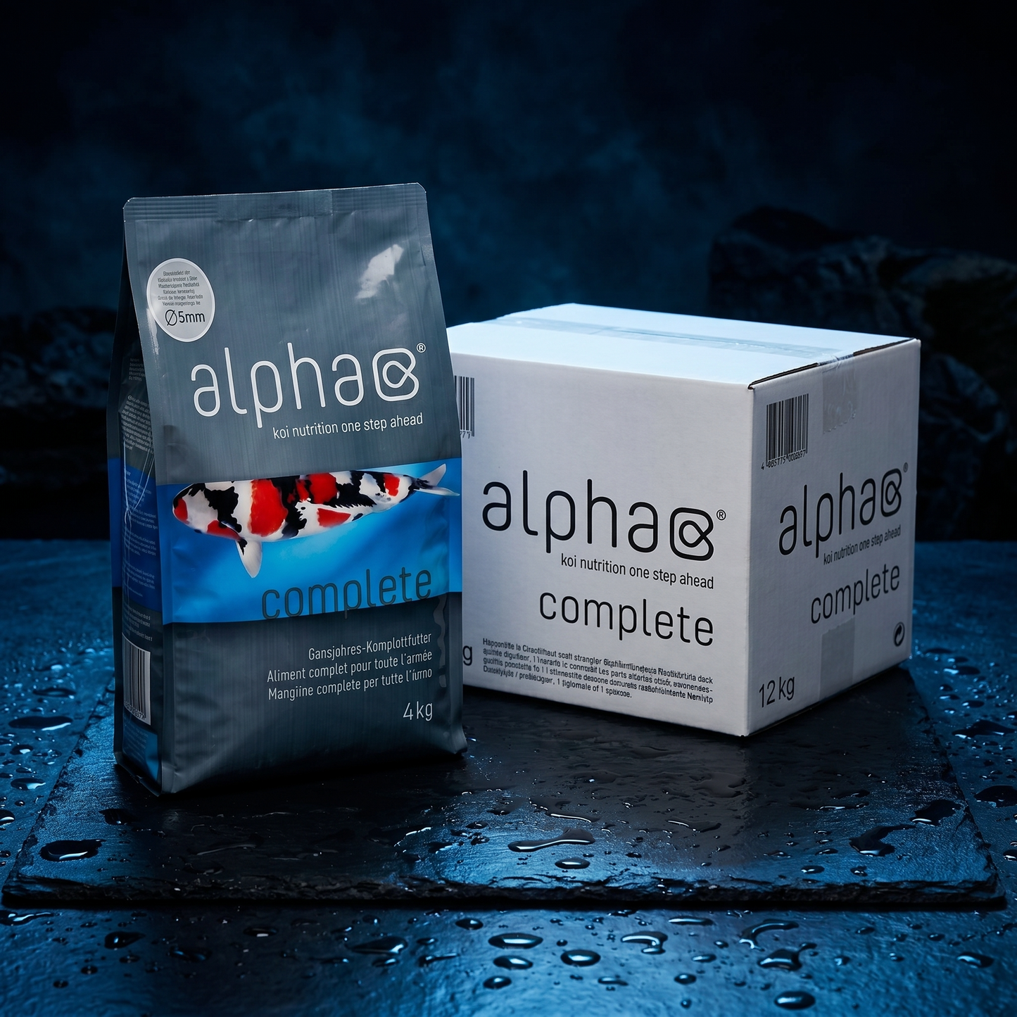 Alpha Complete Koifutter 4 kg und 12 kg Großgebinde Studio
