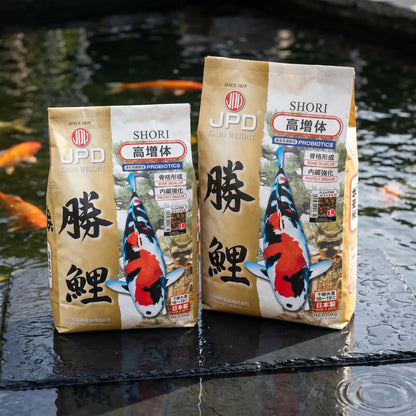 JPD Shori Koifutter – Wachstumsfutter mit 45 % Protein, Probiotika & Astaxanthin