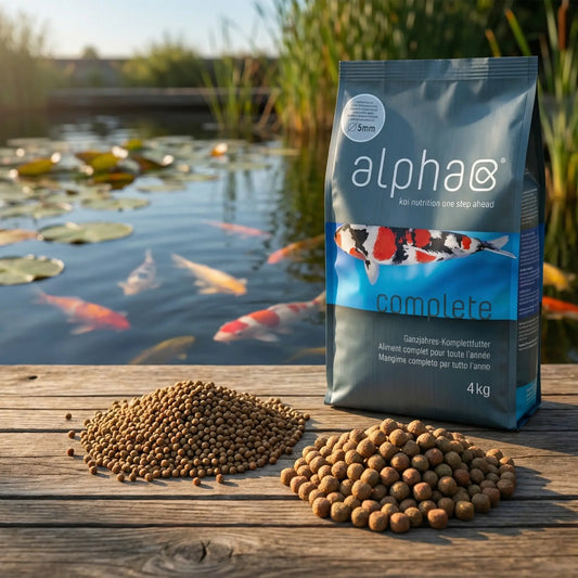 Alpha Complete Koifutter 4 & 12 kg – Ganzjahresfutter