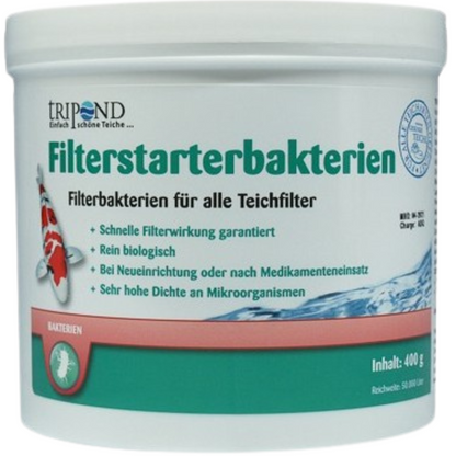 Tripond Filterstarterbakterien – Teichfilter schnell einfahren & Ammonium abbauen