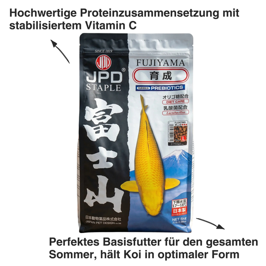 JPD Fujiyama Koifutter 10 kg – Japan Pet Design Basisfutter 7mm Large