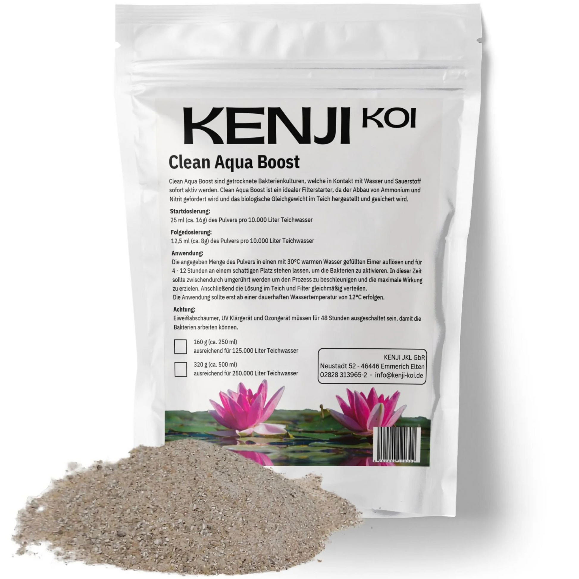 KENJI KOI Clean Aqua Boost mit getrockneter Bakterienkultur