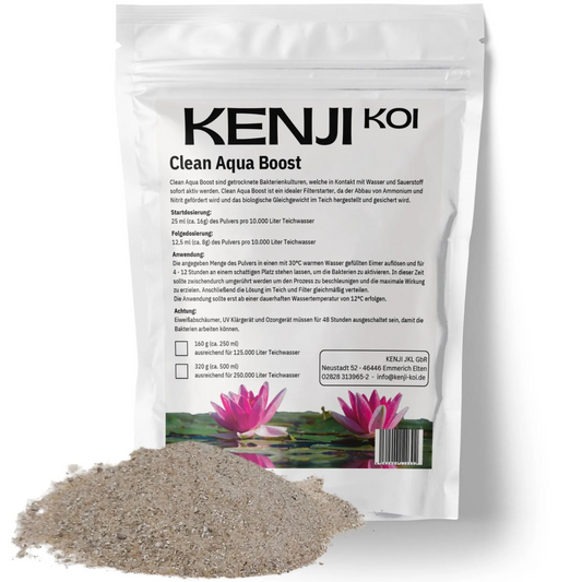KENJI KOI Clean Aqua Boost mit getrockneter Bakterienkultur