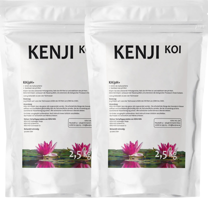 Kenji Koi KH/pH+ – Karbonathärte erhöhen & pH-Wert im Teich stabilisieren