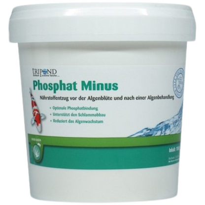 TRIPOND Phosphat Minus 1 kg – Phosphatbinder gegen Algen im Koiteich