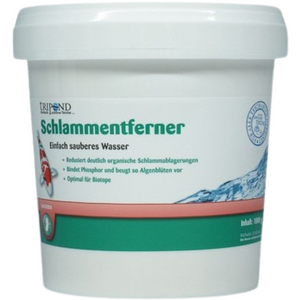 TRIPOND Schlammentferner 1 kg – biologischer Teichschlamm-Entferner für Koiteiche