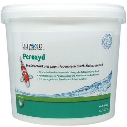 TRIPOND Peroxyd 5 kg – Profi-Packung Aktivsauerstoff Fadenalgenmittel für Koiteiche bis 250.000 Liter