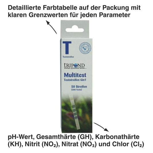 TRIPOND Multitest Teststreifen 6 in 1