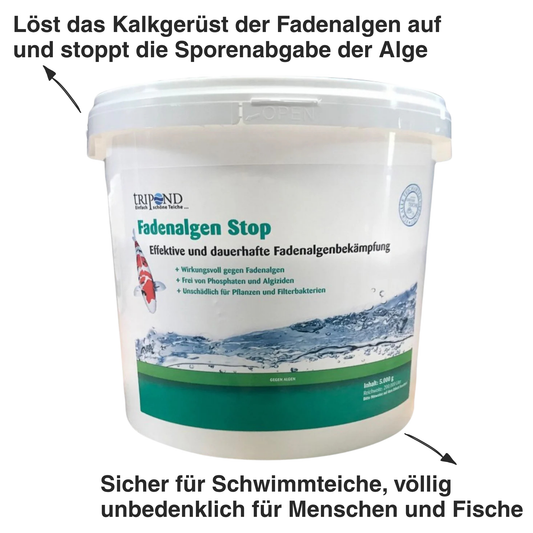 Fadenalgen Stop - Zuverlässiges Mittel gegen Fadenalgen