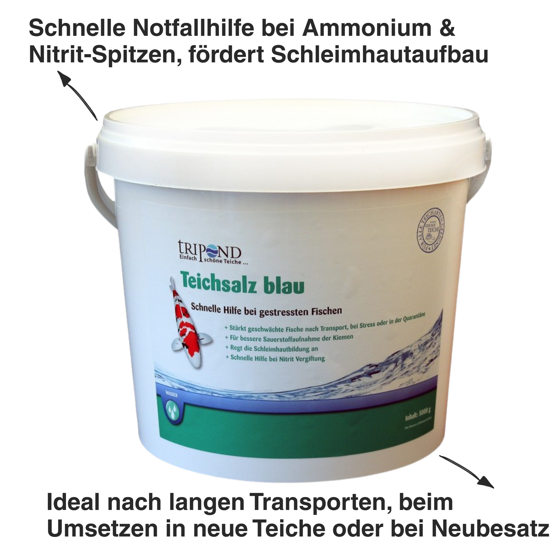 Tripond Teichsalz Blau
