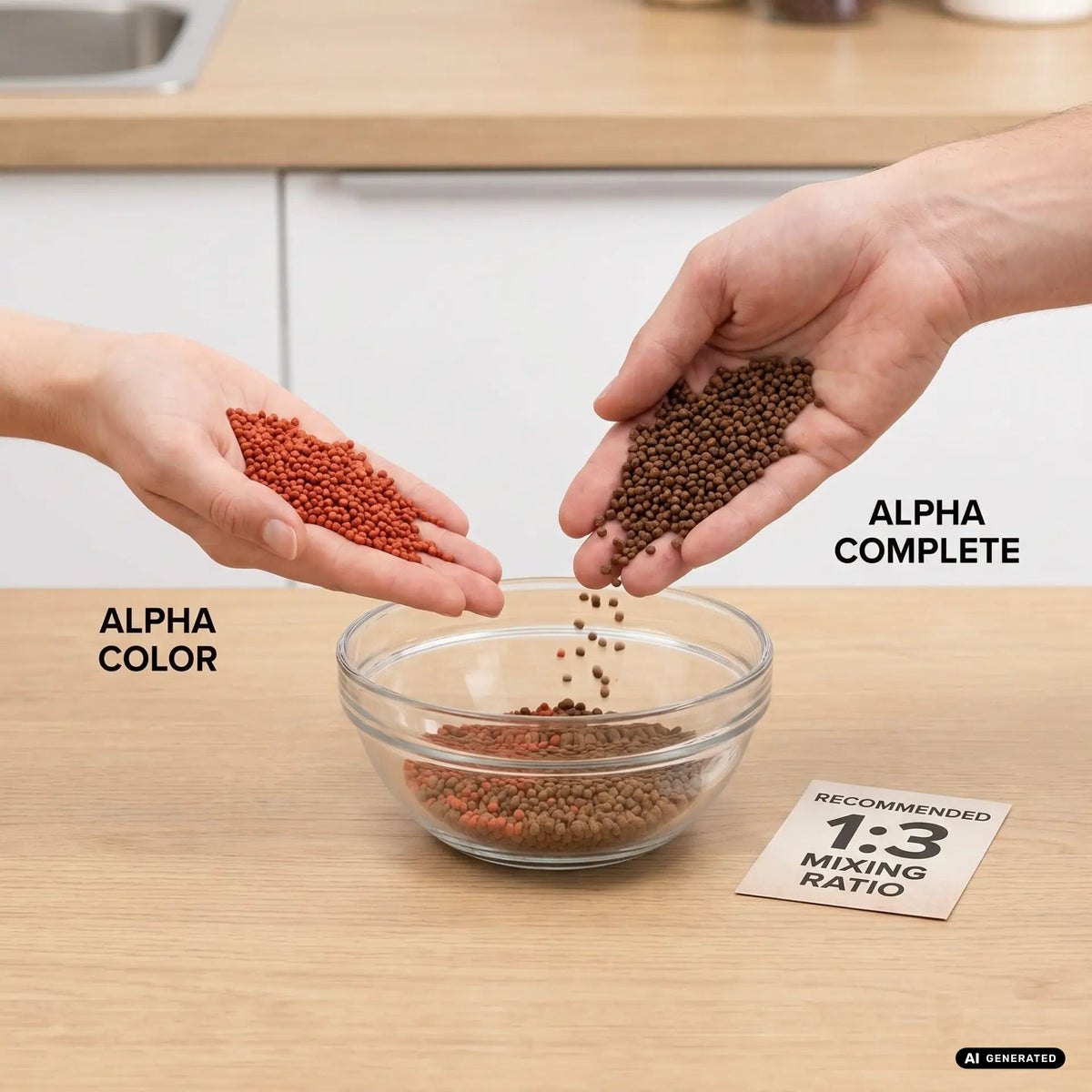 Alpha Farbintensivierungs-Bundle – Alpha Complete & Alpha Color Koifutter