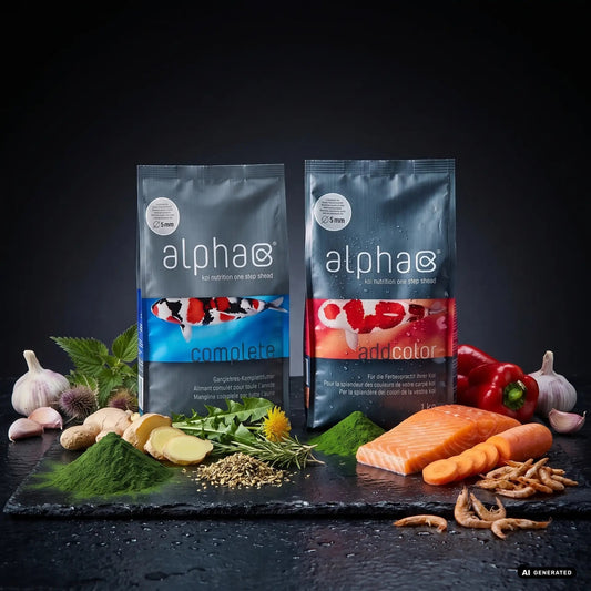 Alpha Farbintensivierungs-Bundle – Alpha Complete & Alpha Color Koifutter