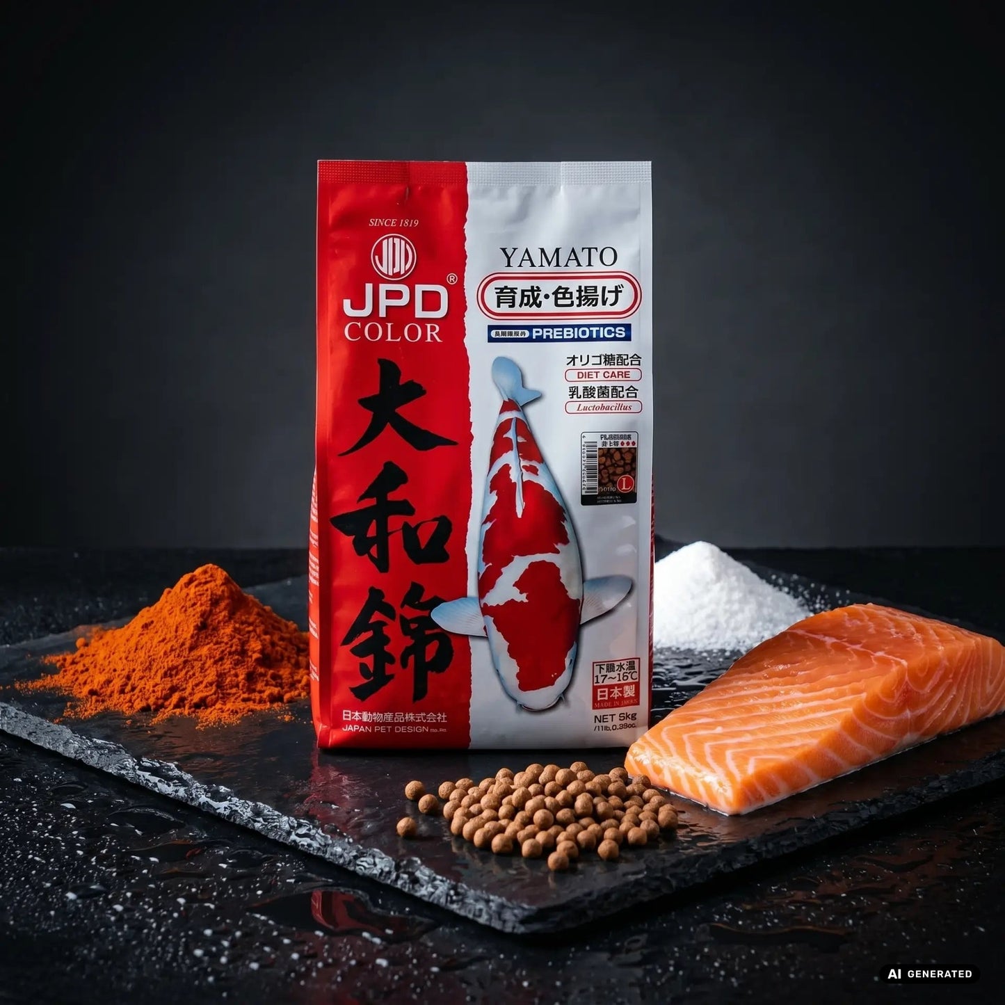 JPD Yamato Koifutter – Farbkonditionierung für Showkoi