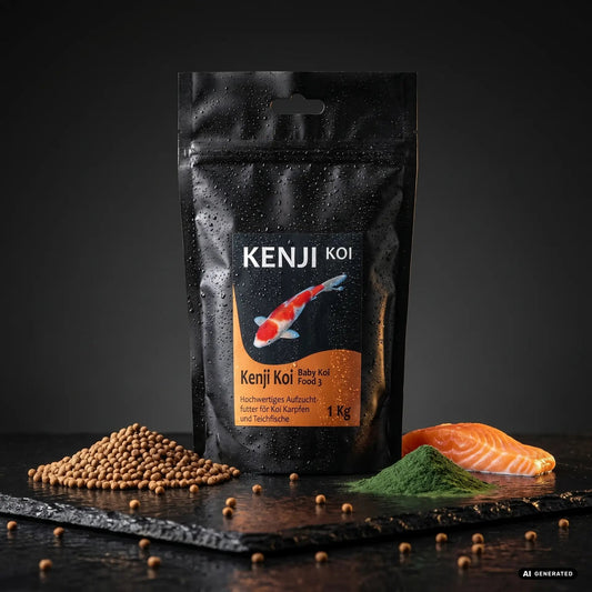 Kenji Koi Baby Koi Food 3 – Aufzuchtfutter für Jungkoi & Babykoi | 1 kg