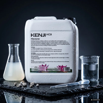 KENJI KOI Filterstarter – Starterbakterien für einen schnell eingefahrenen Teichfilter