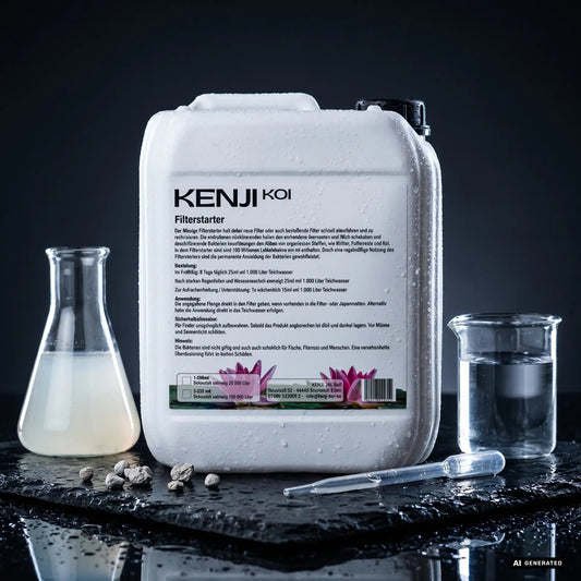 KENJI KOI Filterstarter – Starterbakterien für einen schnell eingefahrenen Teichfilter