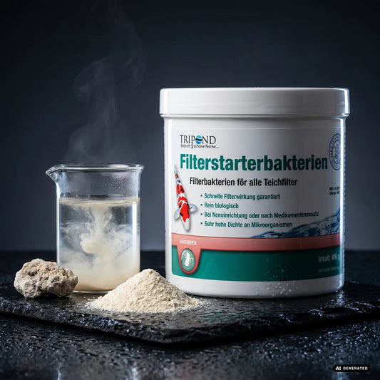 Tripond Filterstarterbakterien – Teichfilter schnell einfahren & Ammonium abbauen