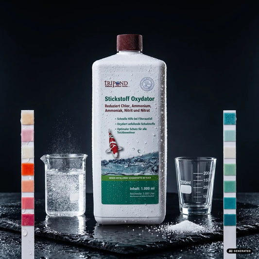 Tripond Stickstoff Oxydator – Ammonium, Nitrit & Chlor im Teich sofort senken